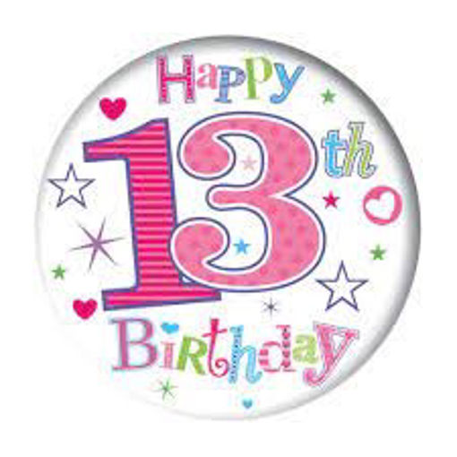 Picture of 13TH BIRTHDAY BADGE